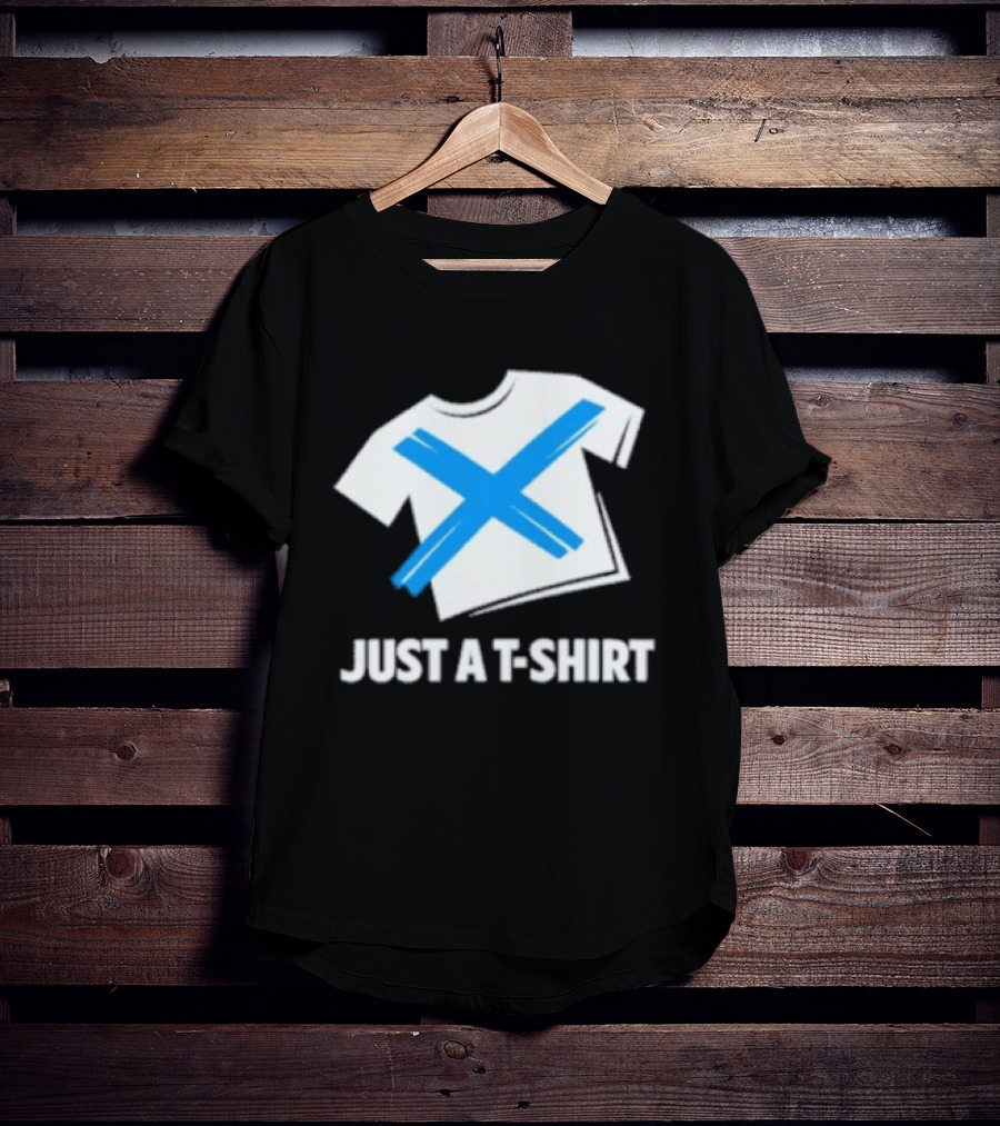 Just A Blue X T-Shirt
