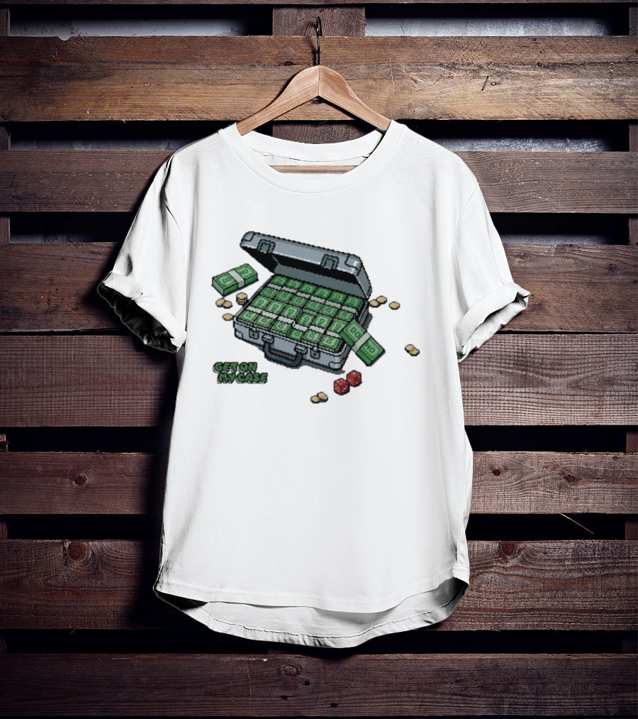Domno Money Get On My Case Dice Case Full Of Cash T-Shirt