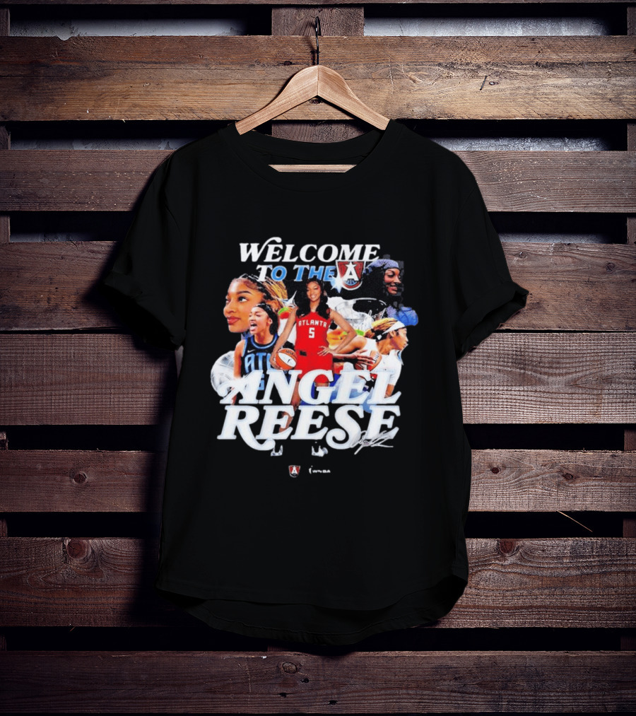 Welcome To The A Angel Reese Atlanta Dream WNBA T-Shirt