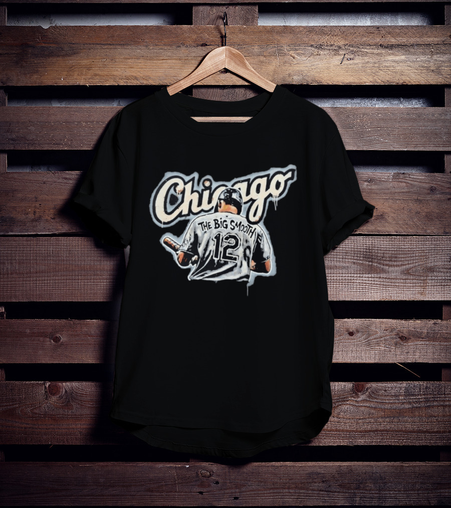 Chicago White Sox The Big Smooth 12 Colson Montgomery T-Shirt