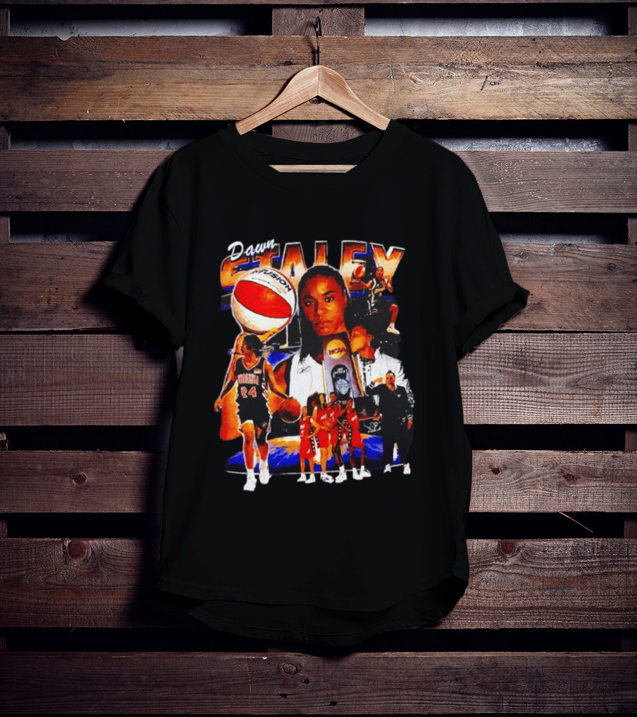 Dawn Staley South Carolina Gamecocks NCAA Basketball Collage T-Shirt