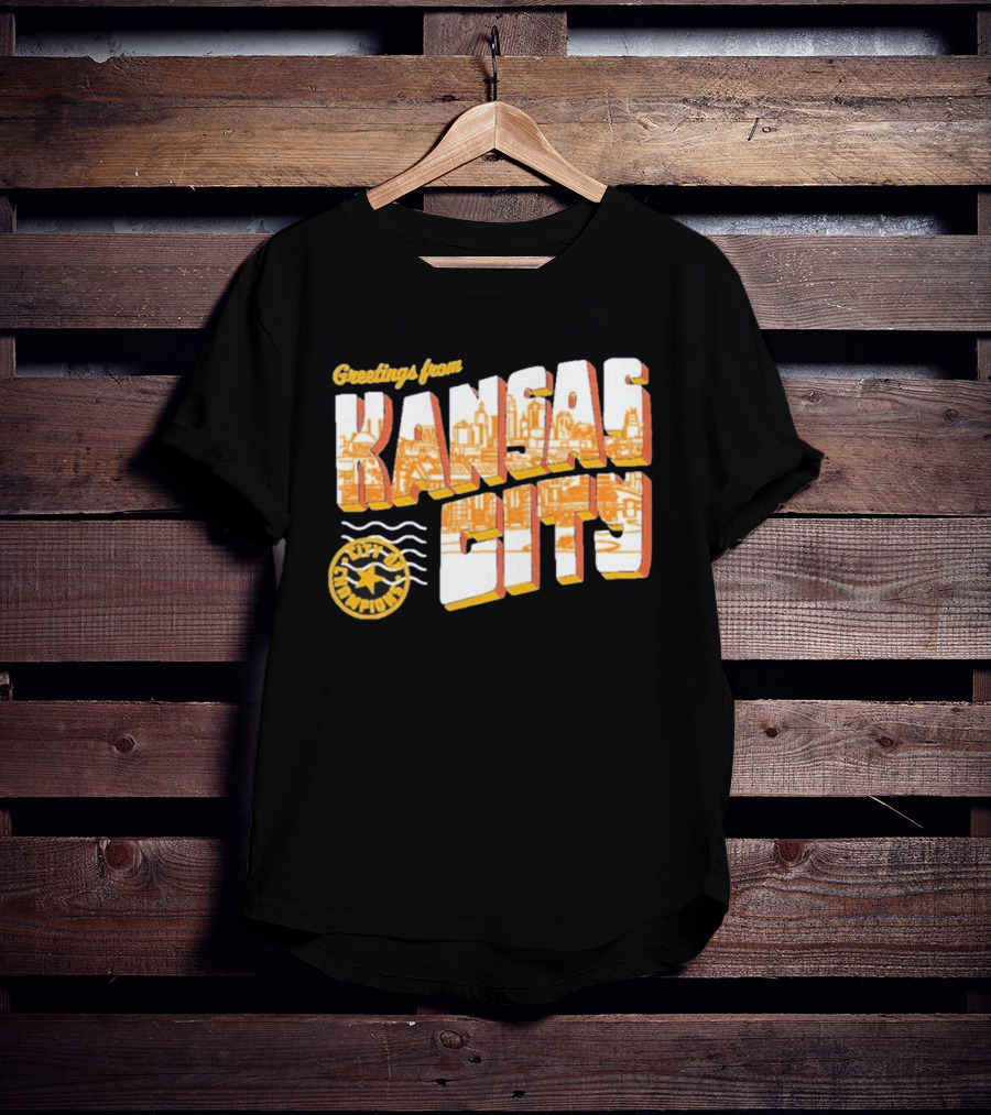 Greetings From Kansas City City Of Champions T-Shirt