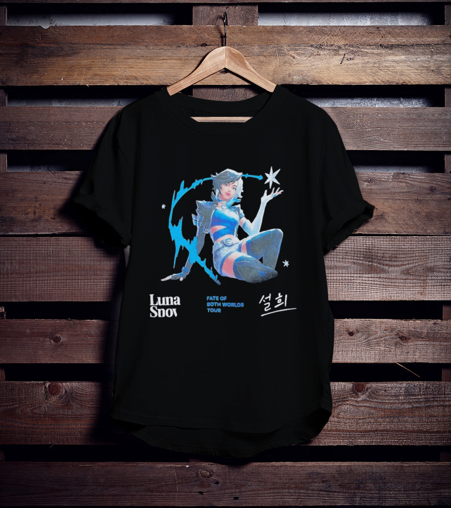 Luna Snow Fate Of Both Worlds Tour Marvel Rivals T-Shirt