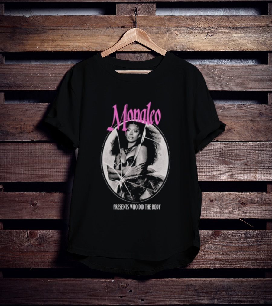 Monaleo Mirror Presents Who Did The Body Tour 2026 T-Shirt