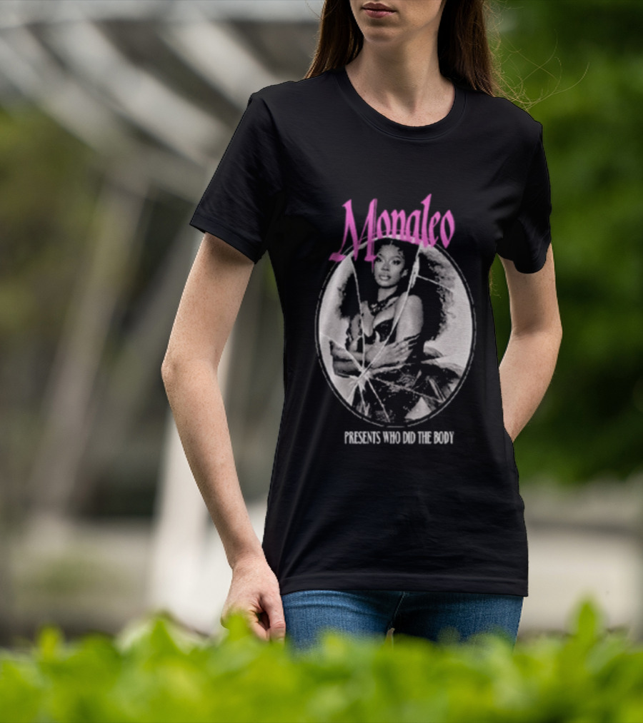 Monaleo Mirror Presents Who Did The Body Tour 2026 T-Shirt