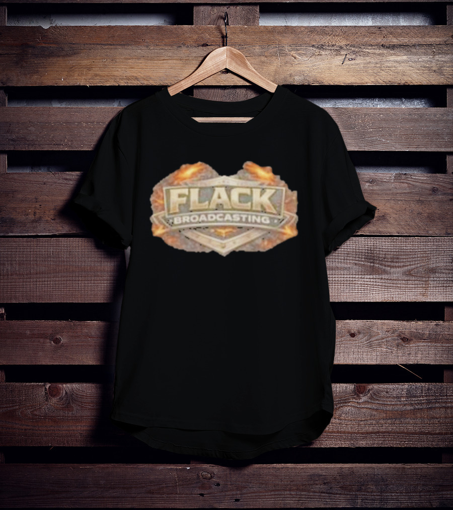 North Country Flack Broadcasting Fire T-Shirt