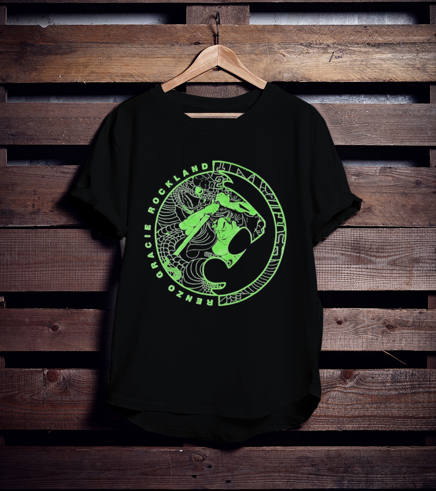 Renzo Gracie Rockland Brazilian Jiu Jitsu Academy Circle T-Shirt