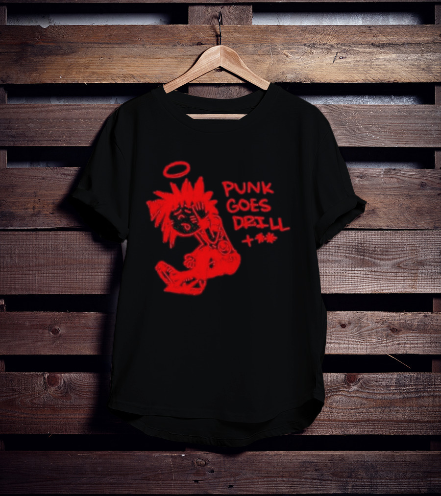 Punk Goes Drill Rocnation Anniversary Halo Cartoon T-Shirt