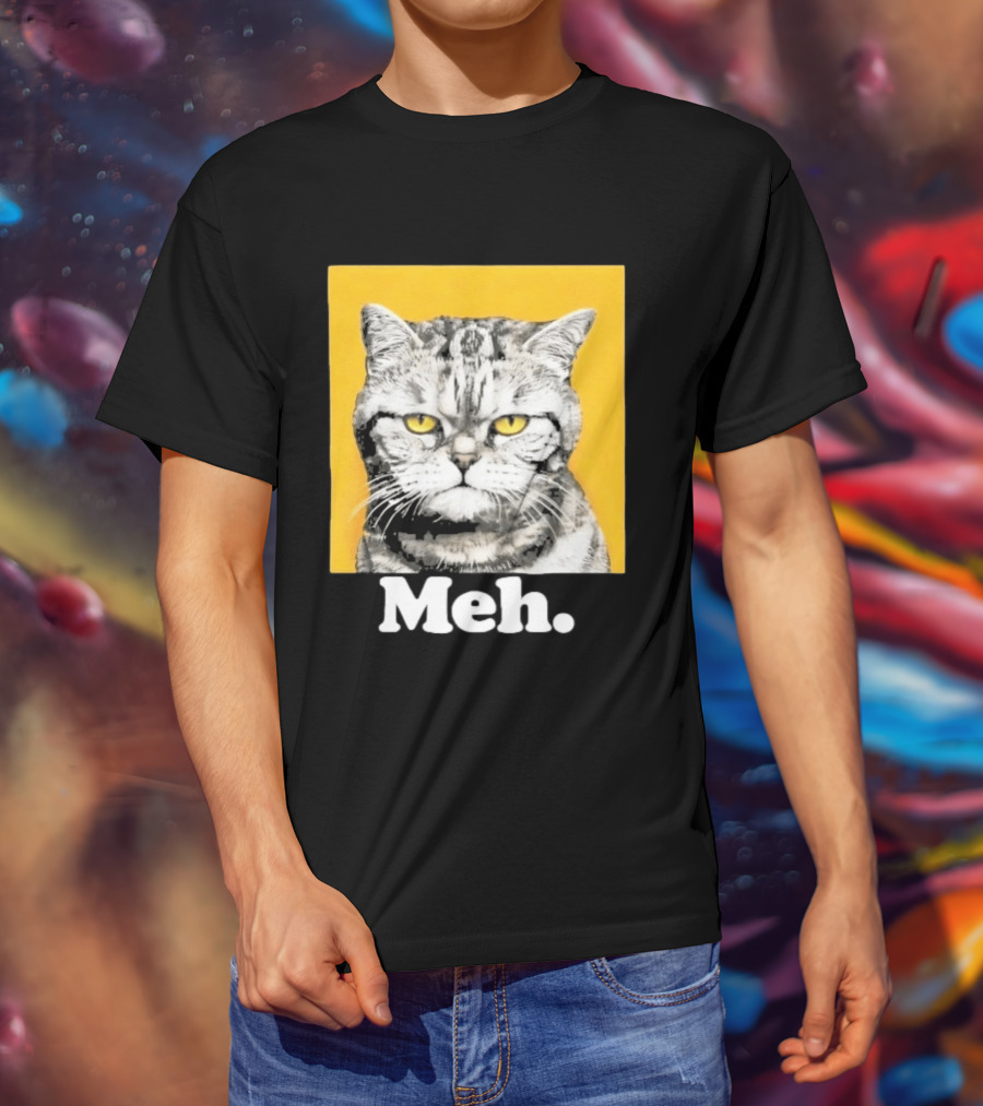 90 Day The Single Life Meh Cat T-Shirt