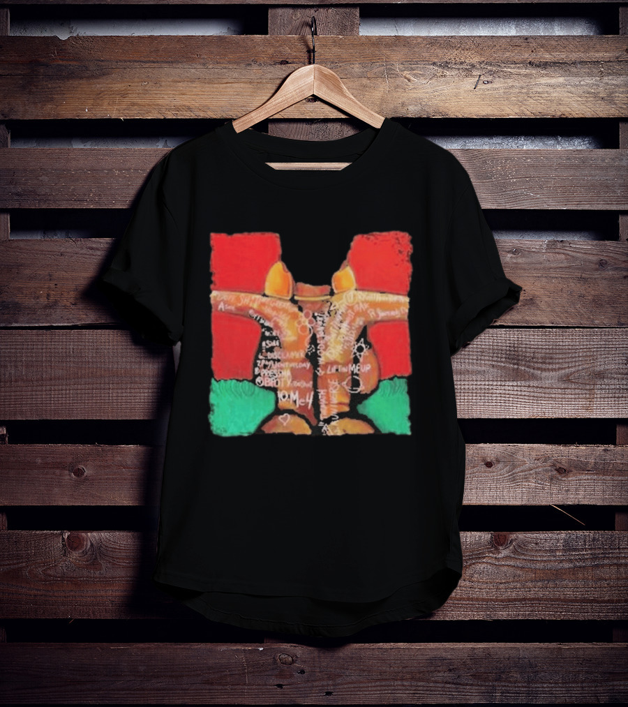 Jill Scott Golden Back Cover Art Twtmc Album T-Shirt