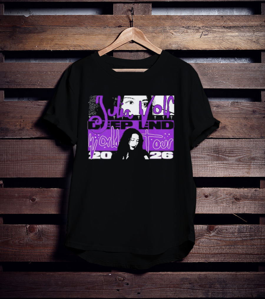 Julia Wolf 2026 The Deep End World Tour Dates T-Shirt