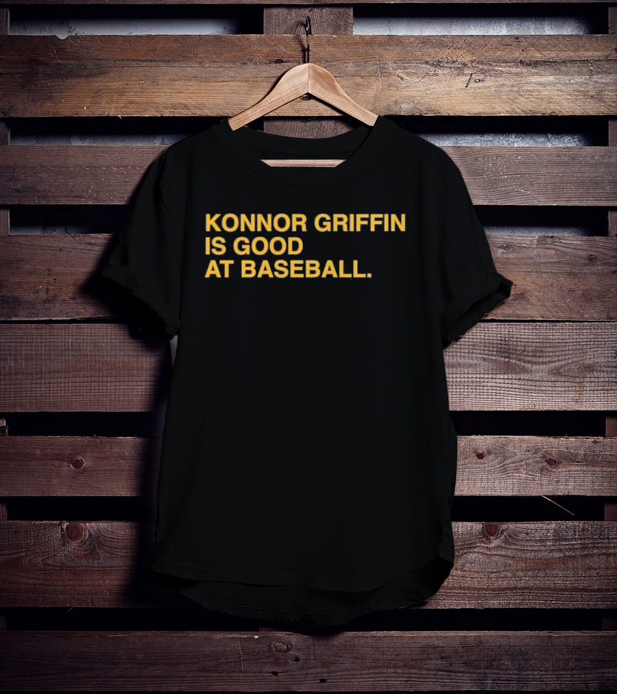 Konnor Griffin Is Good At Baseball T-Shirt