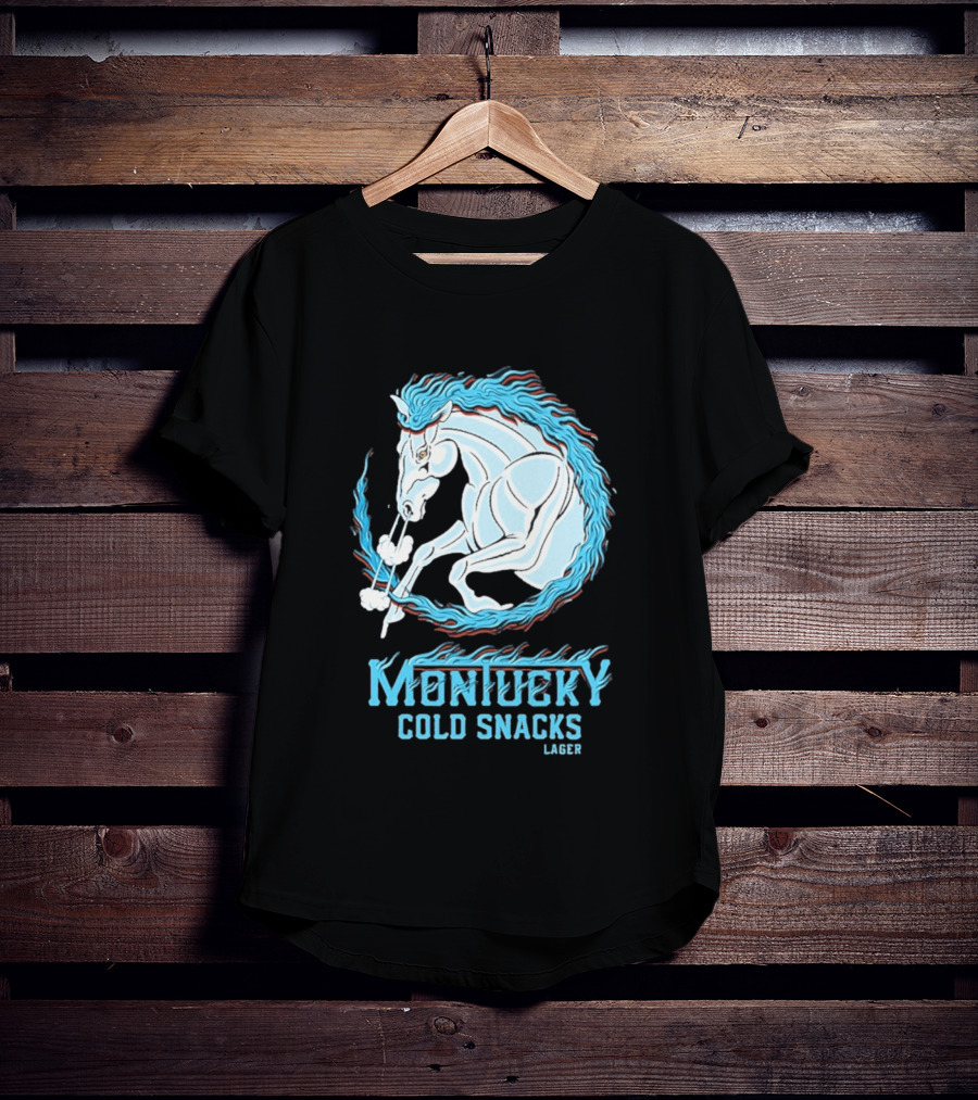 Montucky Cold Snacks Lager Year Of The Horse T-Shirt
