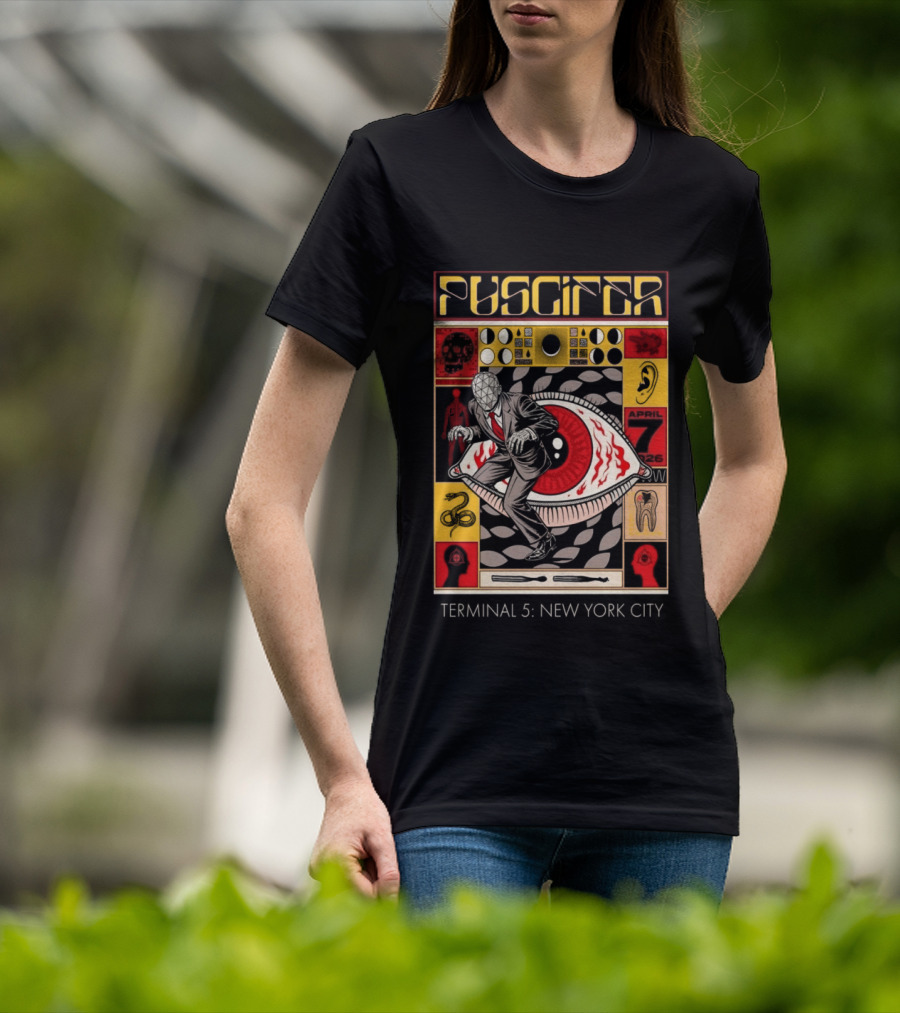 Puscifer Terminal 5 New York City Concert July 4 2026 Eye T-Shirt