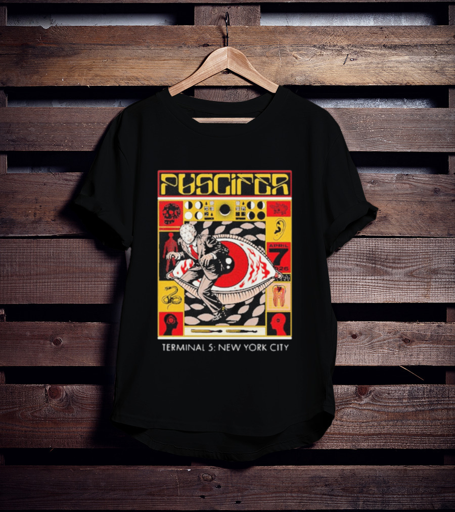 Puscifer The Normal Isn't Tour 2026 Terminal 5 New York City April 7 2026 Surreal T-Shirt