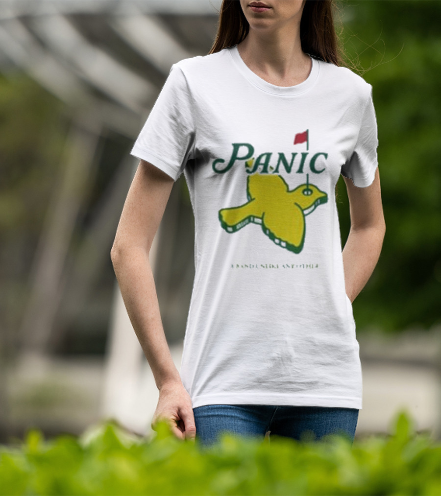 Panic Masters Area33 Bird And Flag T-Shirt