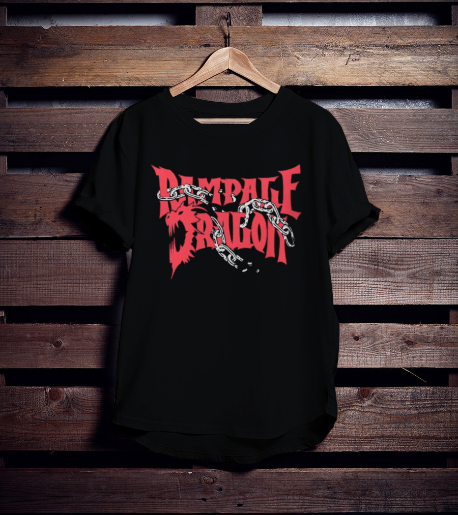 Shingo Takagi X Unbound Company Rampage Dragon Rebellion Chains T-Shirt