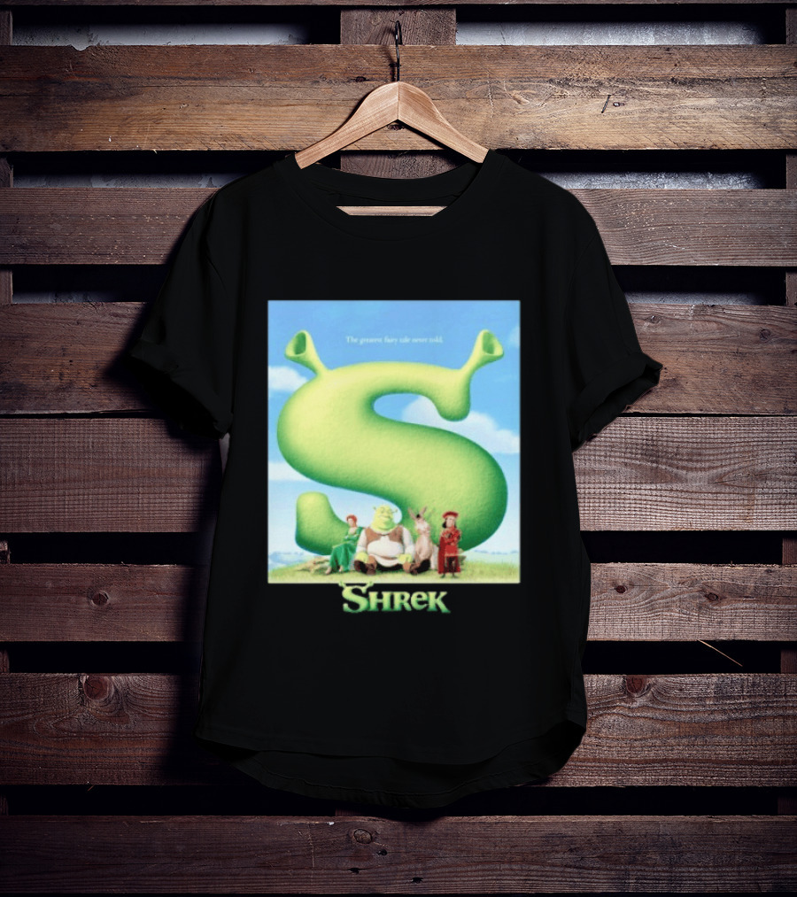 Shrek The Greatest Fairy Tale Never Told Movie Characters T-Shirt