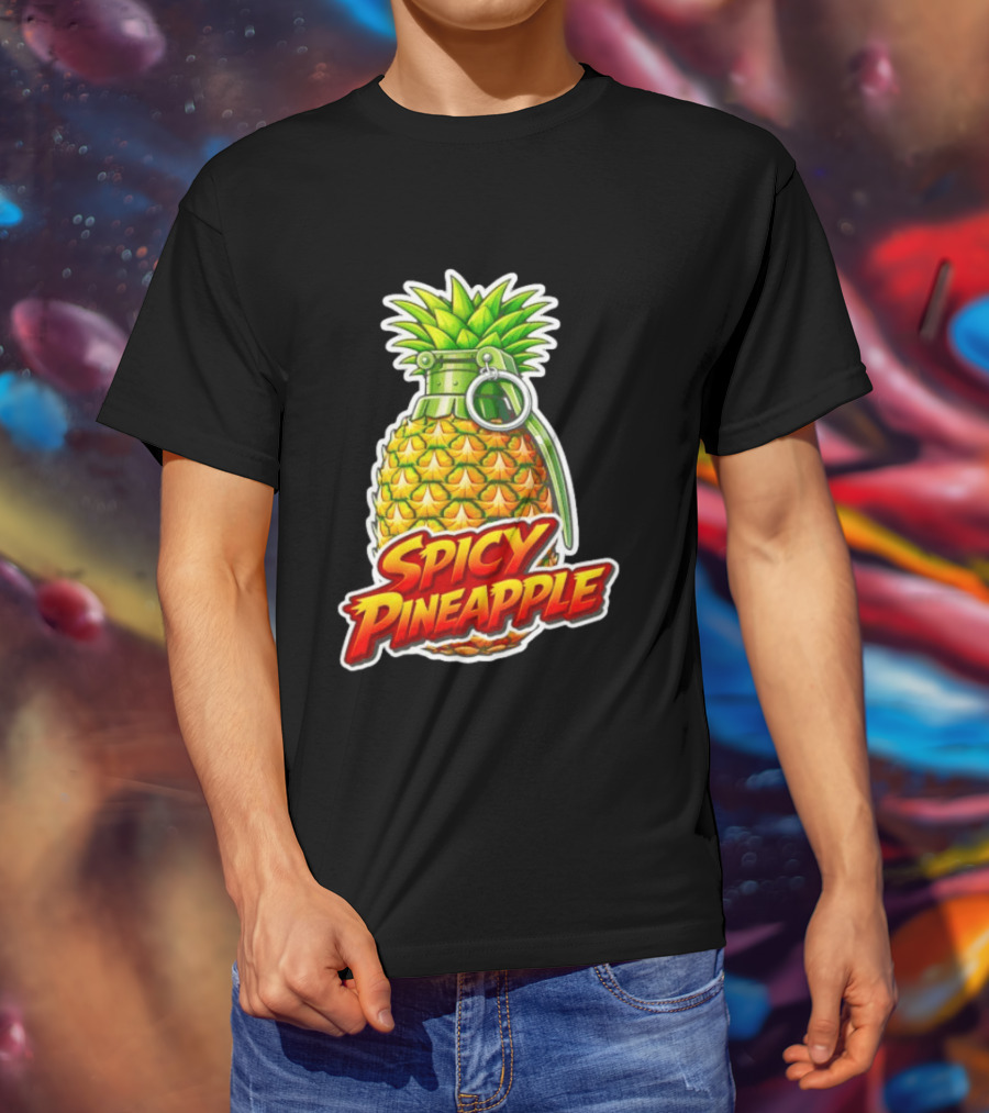 Spicy Pineapple Grenade T-Shirt