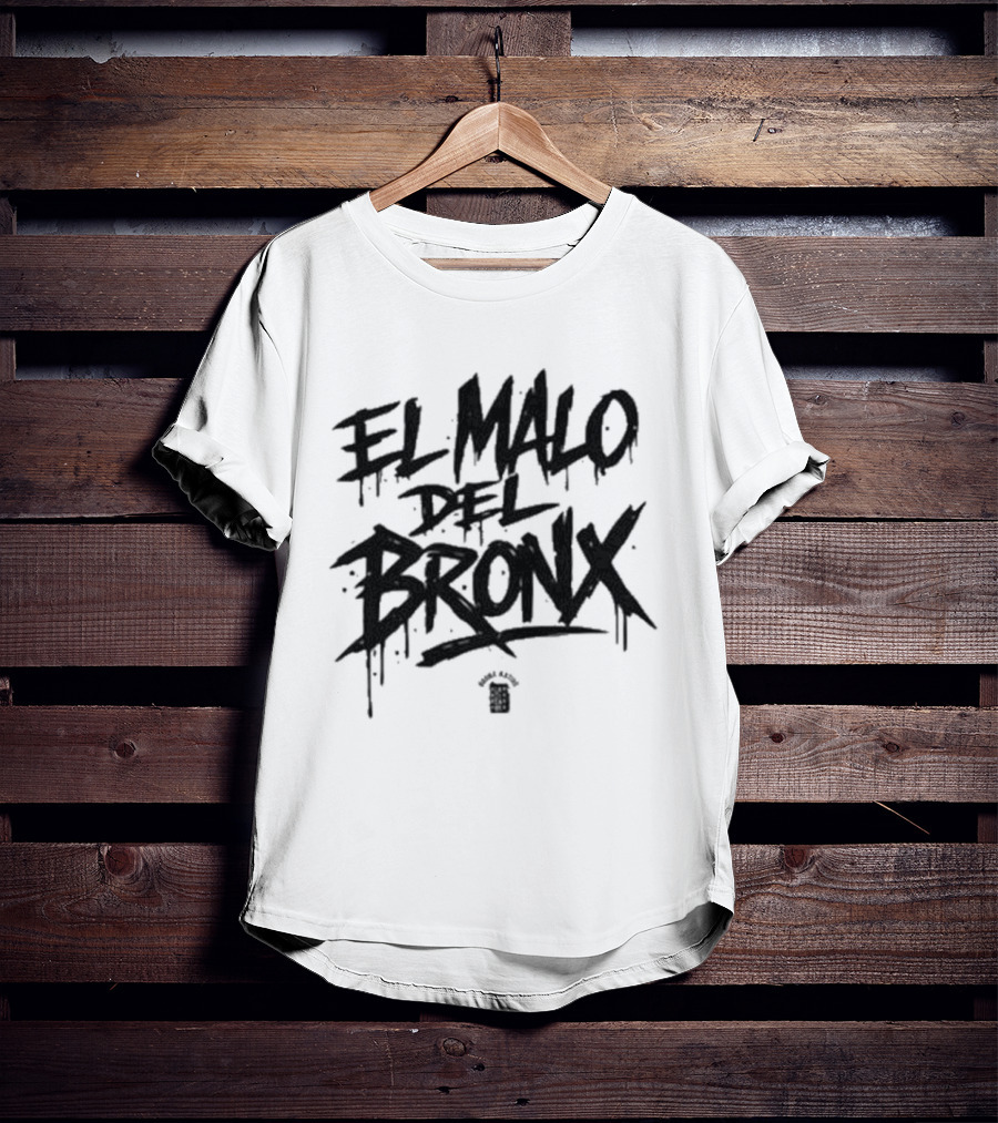 El Malo Del Bronx Essential Heavyweight Cotton T-Shirt