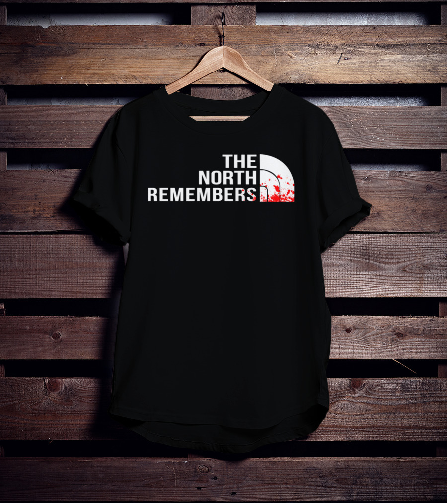 The North Remembers GOT Blood Splatter T-Shirt