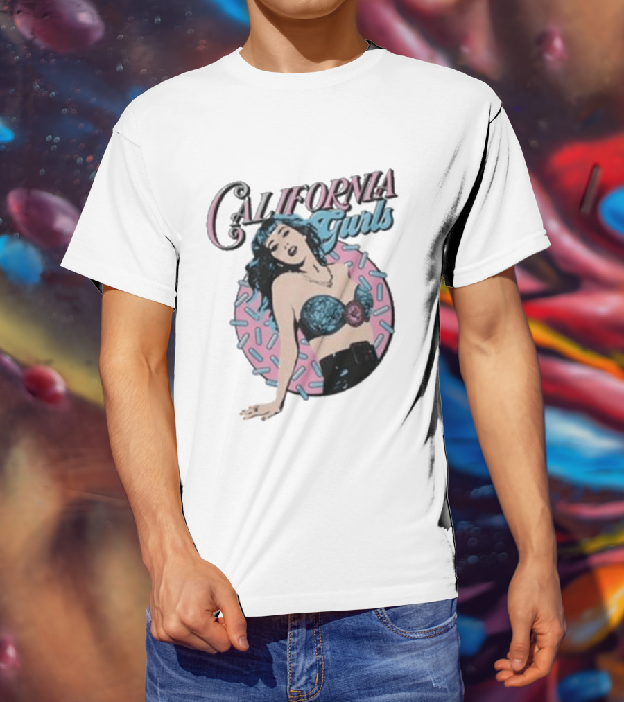 Katy Perry California Gurls Retro Pin Up T-Shirt