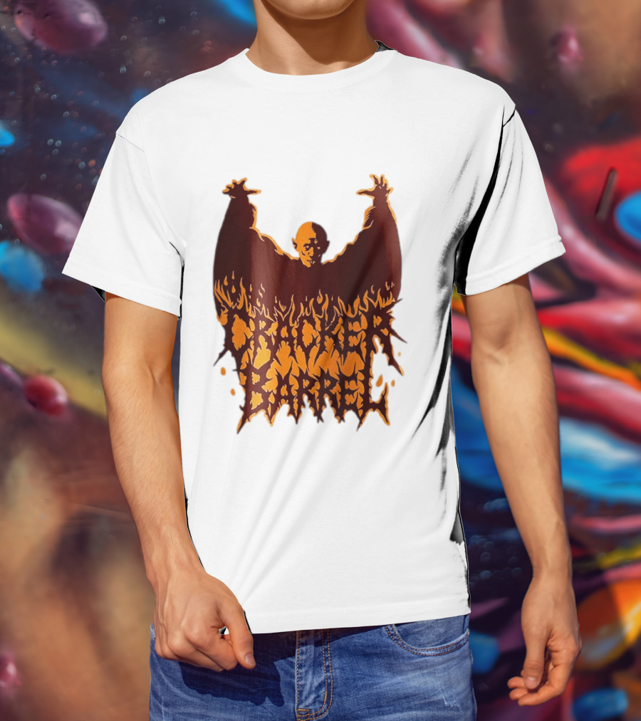 Kurt Barlow Cracker Barrel Fiery Vampire Horror T-Shirt