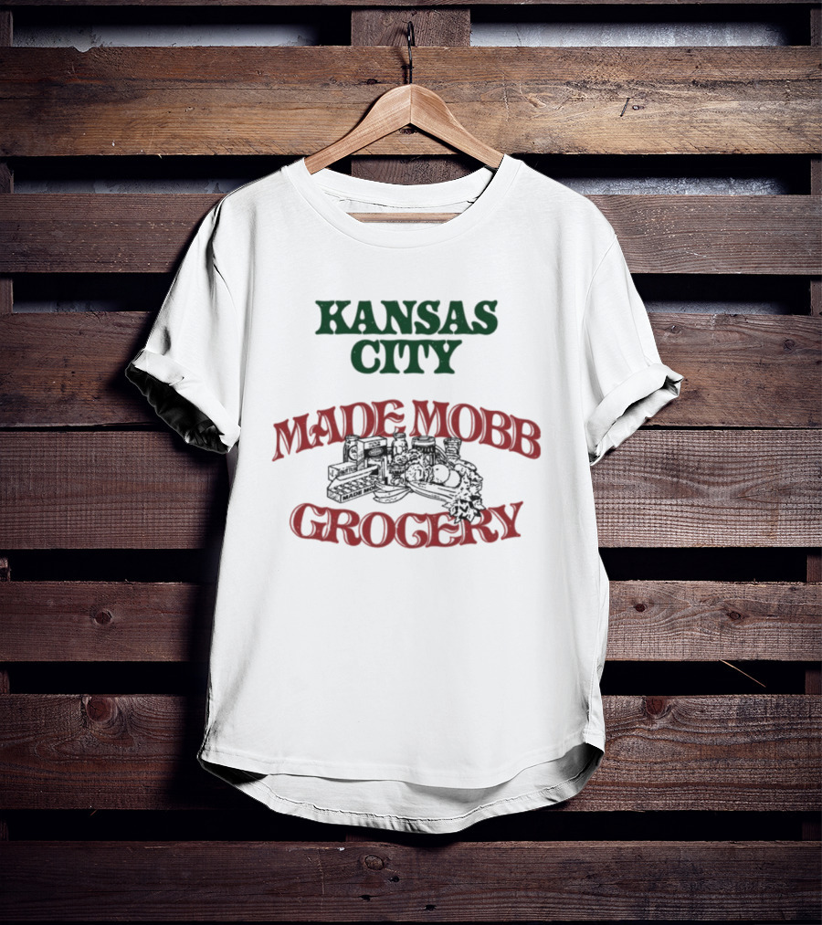 Kansas City Made Mobb Grocery 221 SW Blvd T-Shirt