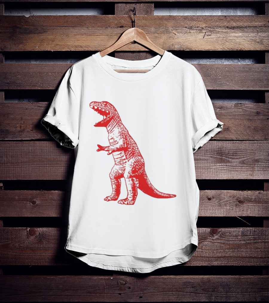 Red Rex Dinosaur Sheldon Cooper Bazinga T-Shirt