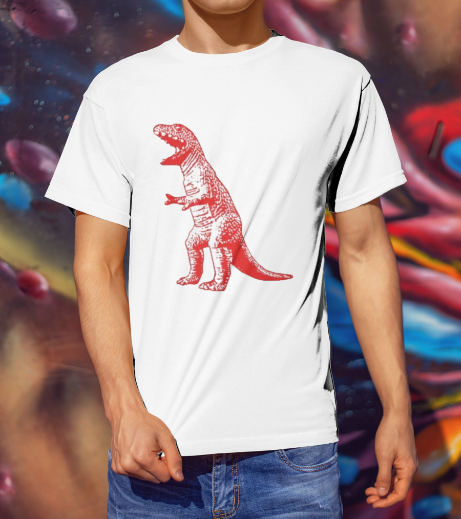 Red Rex Dinosaur Sheldon Cooper Bazinga T-Shirt
