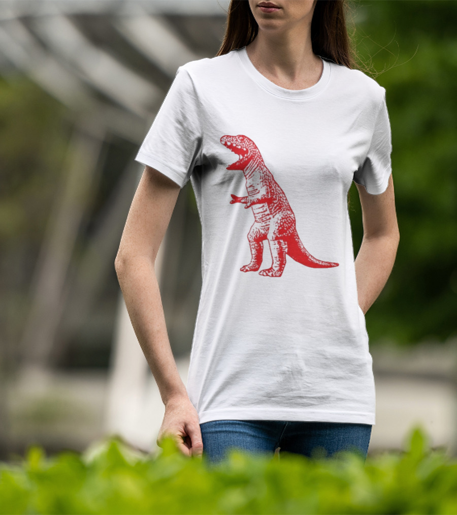 Red Rex Dinosaur Sheldon Cooper Bazinga T-Shirt