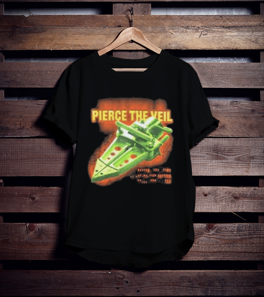 Pierce The Veil Jaws Movie Art Cover T-Shirt