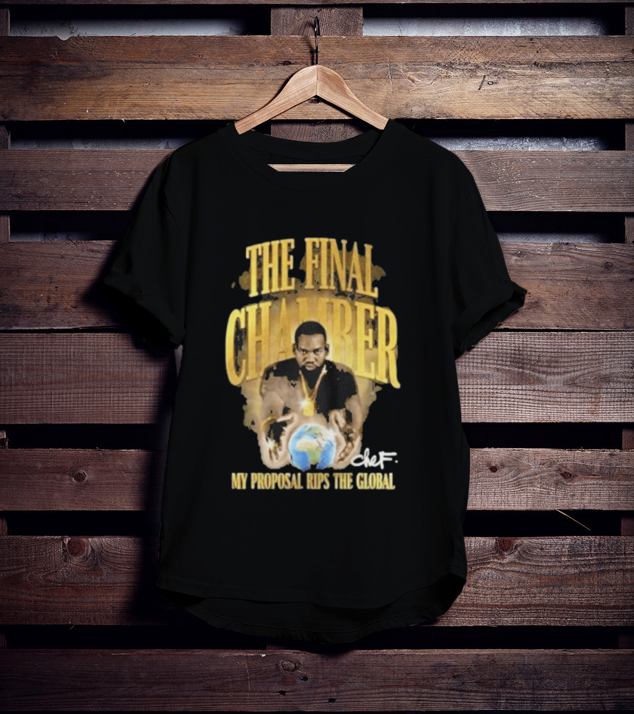 Raekwon The Final Chamber My Proposal Rips The Global Chef T-Shirt