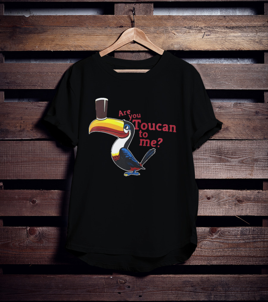 Are You Toucan To Me Guinness Toucan Balancing Pint T-Shirt