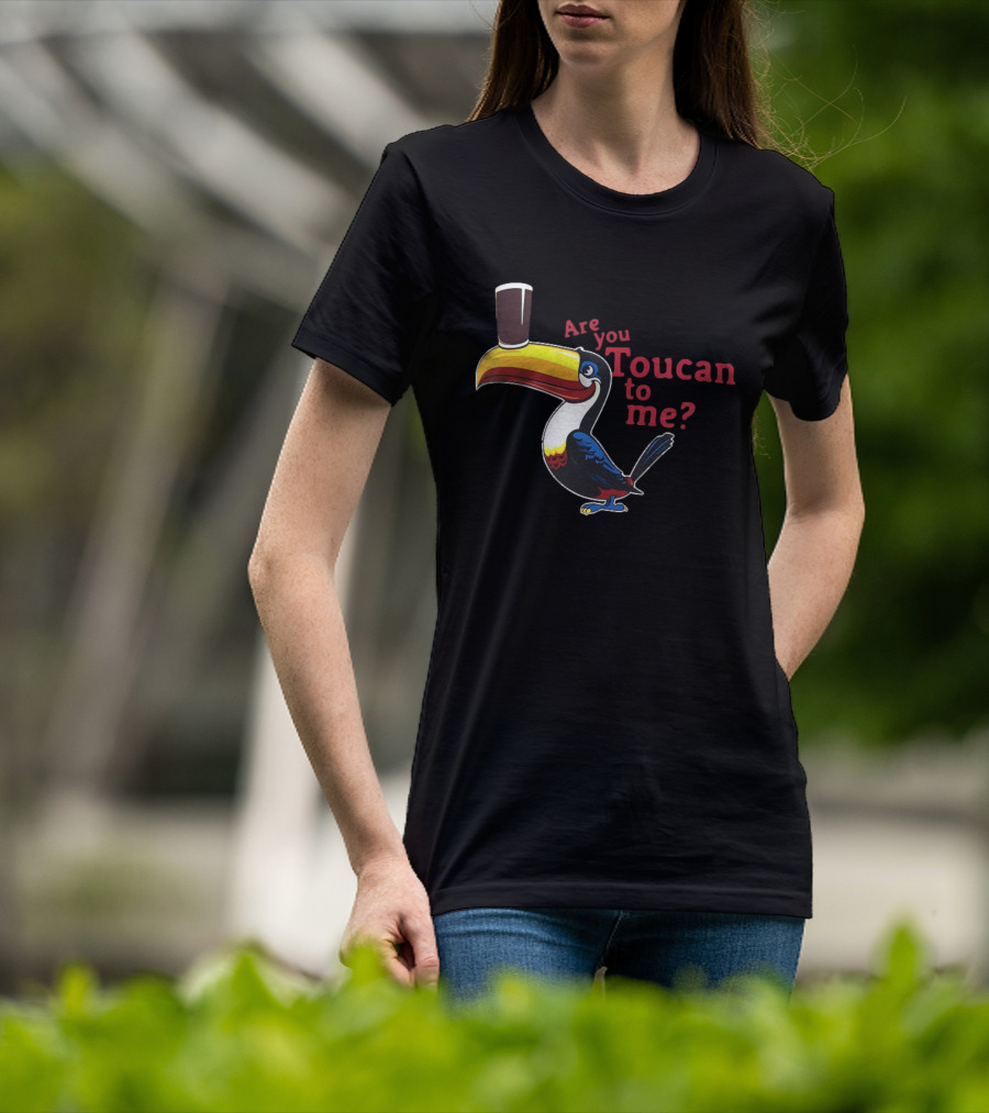 Are You Toucan To Me Guinness Toucan Balancing Pint T-Shirt