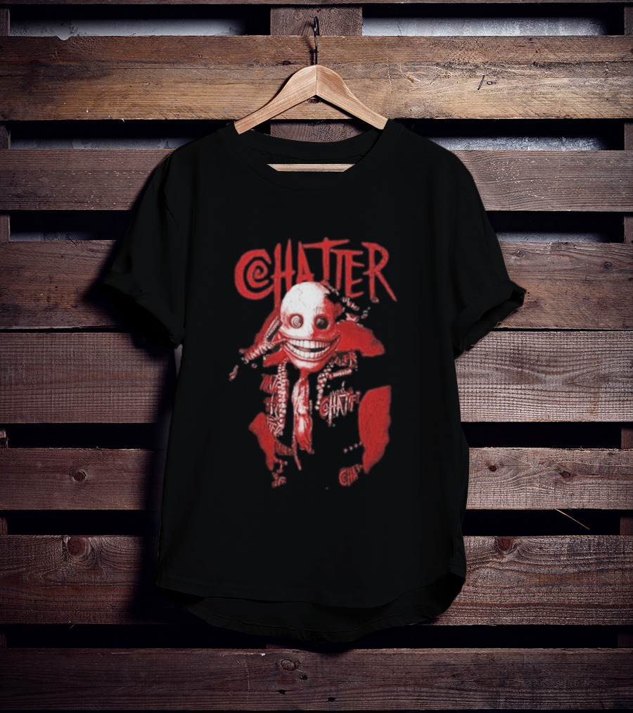 Chatter Panic Character With Distorted Smiling Face T-Shirt