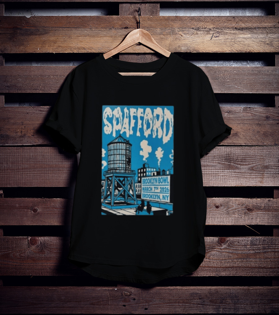 Spafford Brooklyn Bowl March 7th 2026 Brooklyn NY T-Shirt