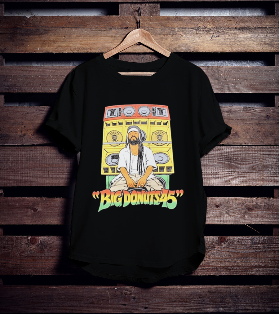 Esp Trickstar Big Donuts 45 Brutus Sound System Reggae Vibes T-Shirt