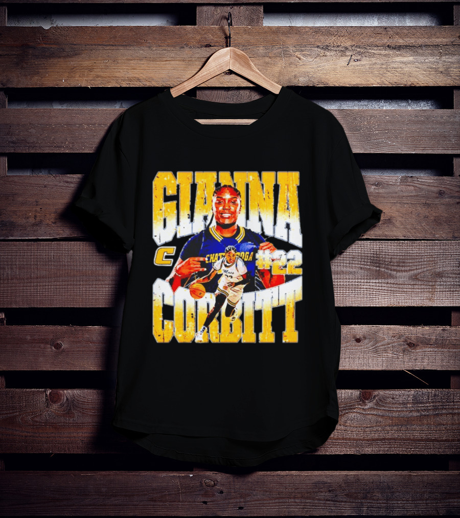 Gianna Corbitt Chattanooga Mocs #22 Basketball T-Shirt