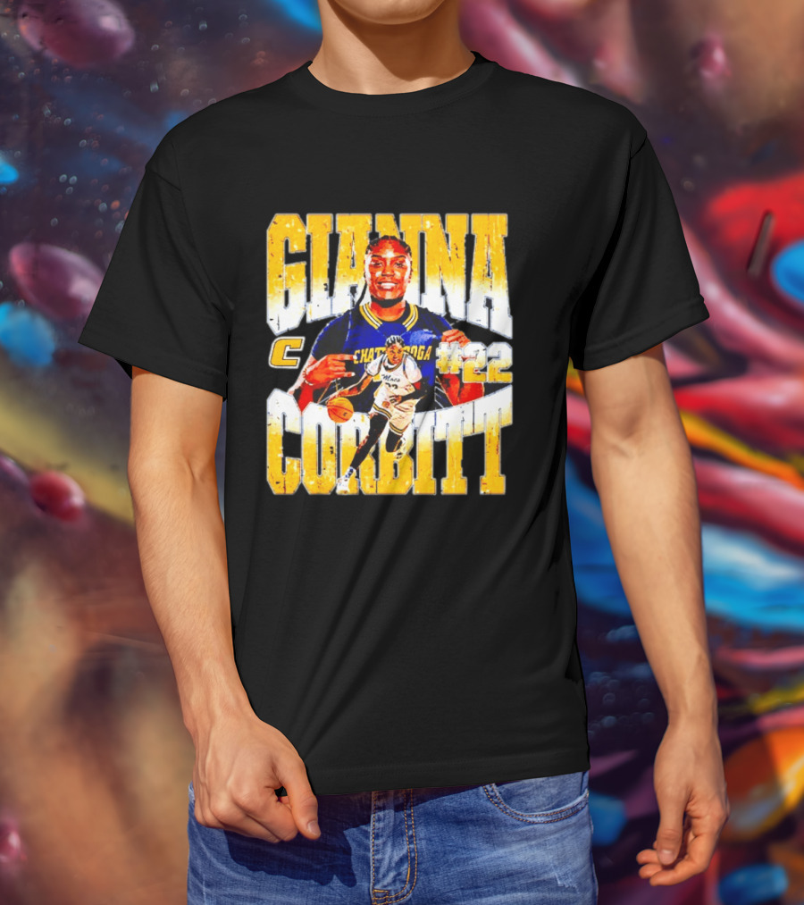 Gianna Corbitt Chattanooga Mocs #22 Basketball T-Shirt