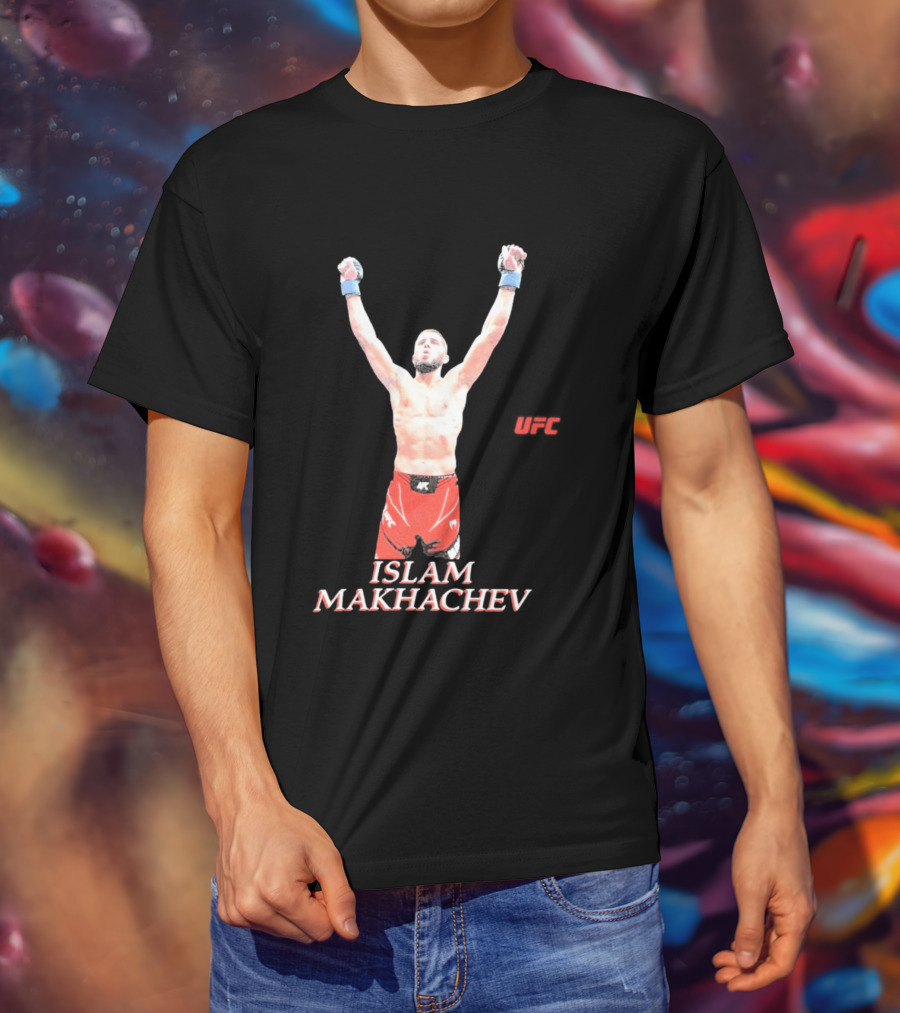 Islam Makhachev UFC Victory Celebration Wacko Maria T-Shirt