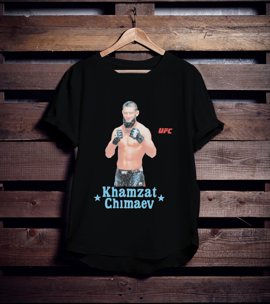 Khamzat Chimaev UFC Wacko Maria Collaboration T-Shirt