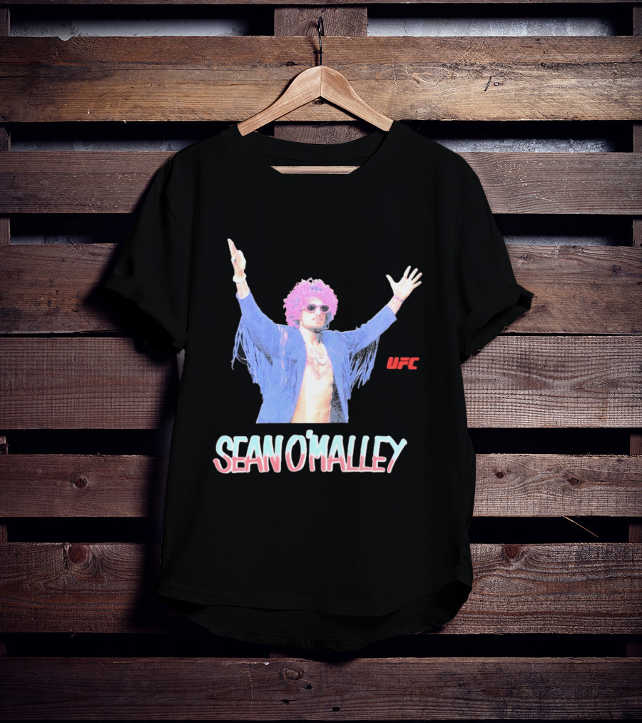 Wacko Maria UFC Sean O'Malley Pink Hair Fringe Jacket T-Shirt