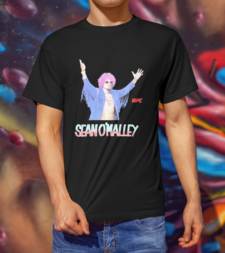 Wacko Maria UFC Sean O'Malley Pink Hair Fringe Jacket T-Shirt