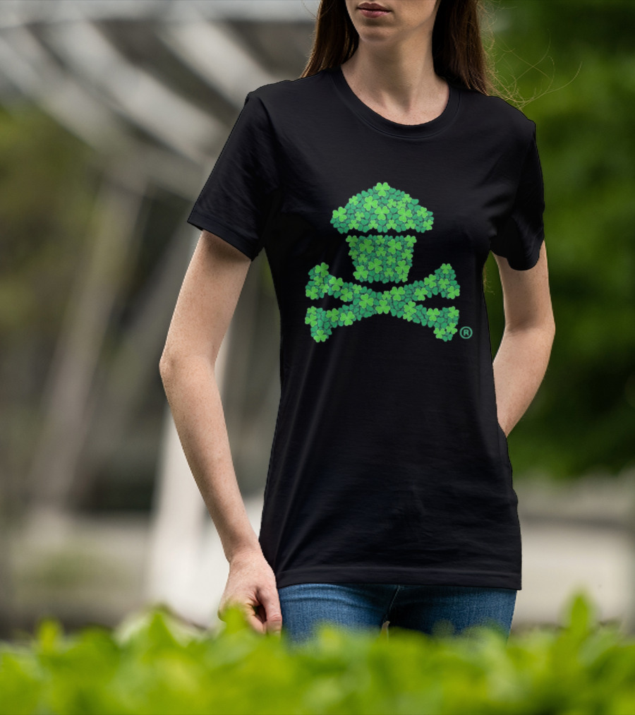Johnny Cupcakes Clover Cupcake And Crossbones T-Shirt