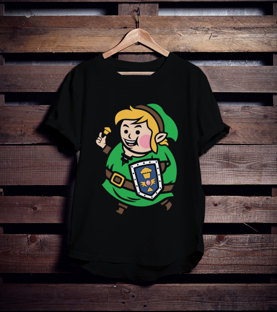 Johnny Cupcakes Legend Big Kid Green Outfit Shield Cupcake Hero T-Shirt