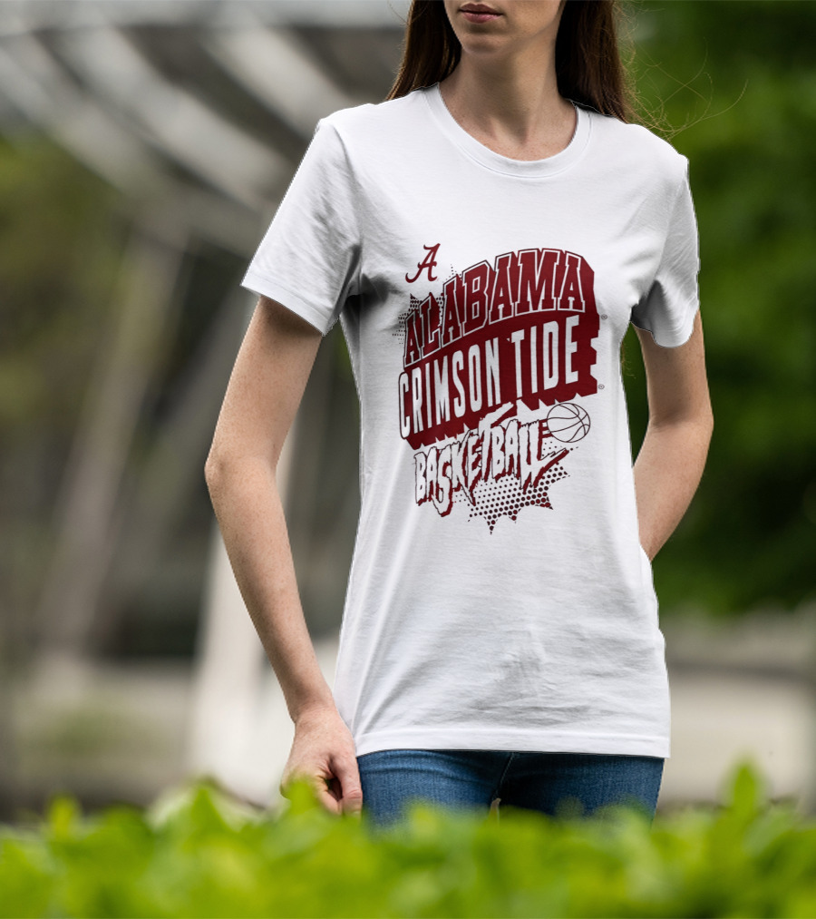Alabama Crimson Tide Basketball NCAA Team Sports Fan T-Shirt