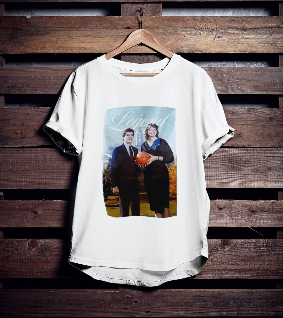 UConn Big East Legend Peggy Myers Basketball Custom T-Shirt
