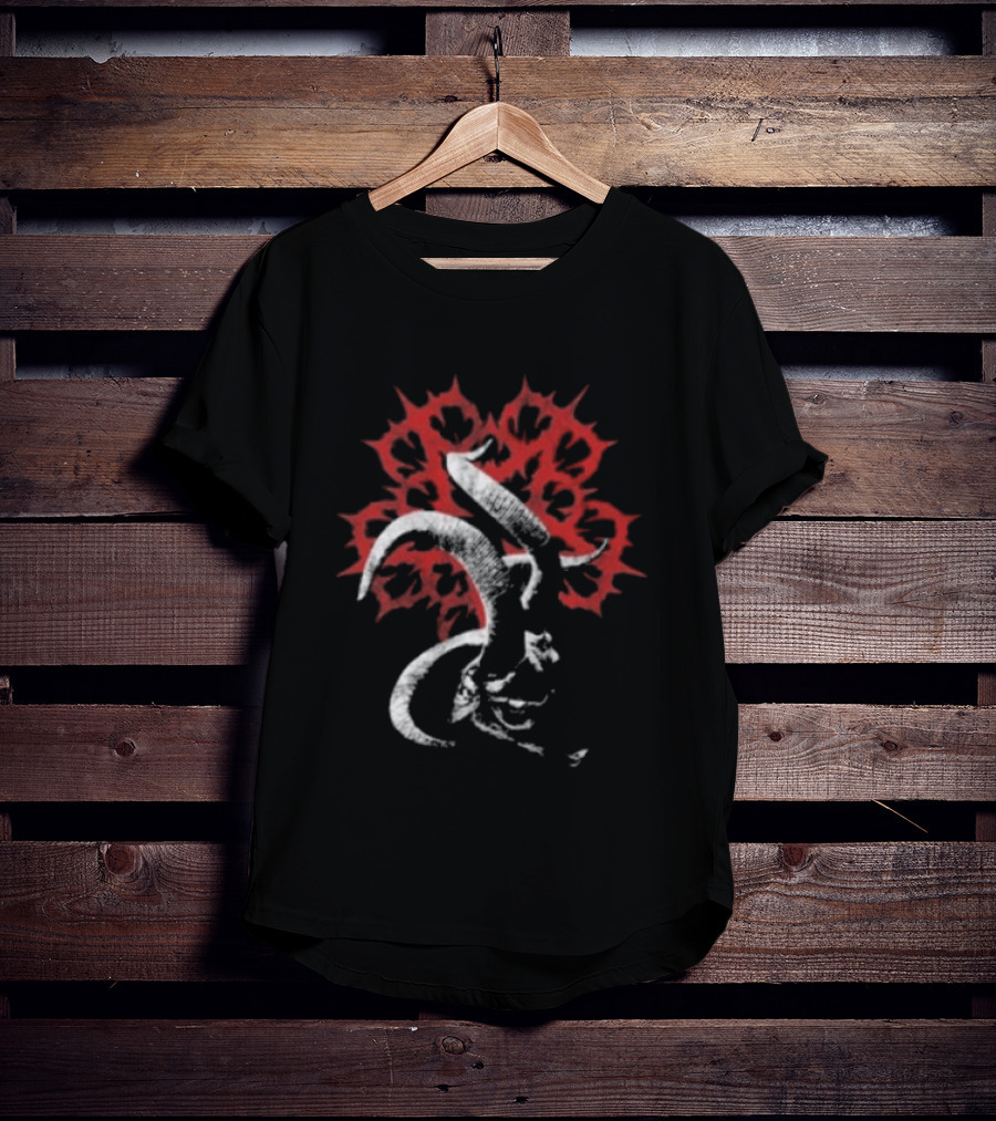 Black Veil Brides Goat Tour Spiky Red Halo T-Shirt