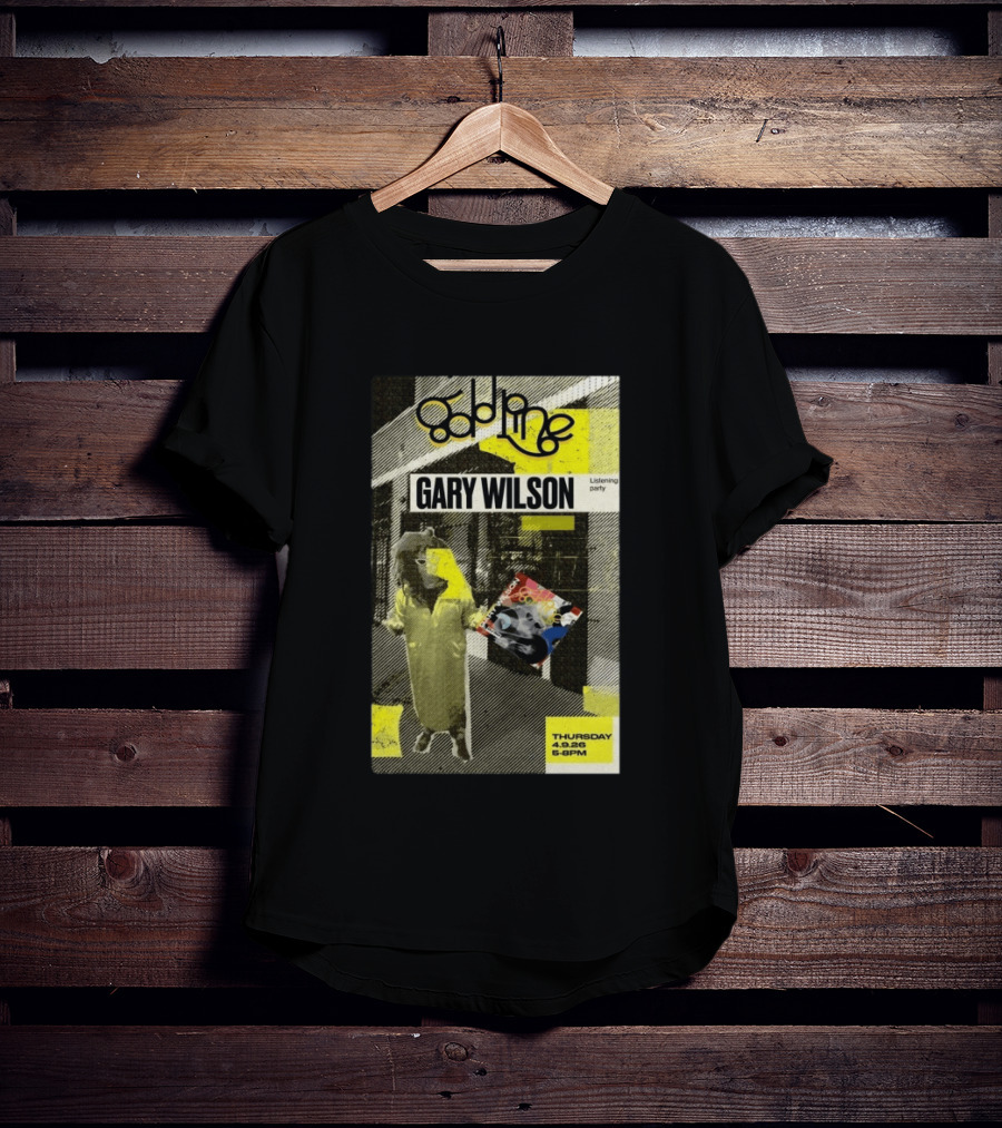 Gary Wilson Listening Party Goldline Los Angeles 4 9 26 T-Shirt